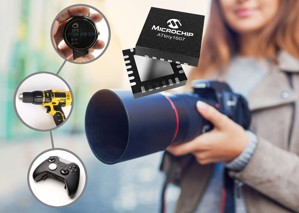 Les nouveaux microcontrôleurs PIC&reg; et AVR&reg;de Microchip augmentent  les performances système pour les applications de commande à boucle fermée